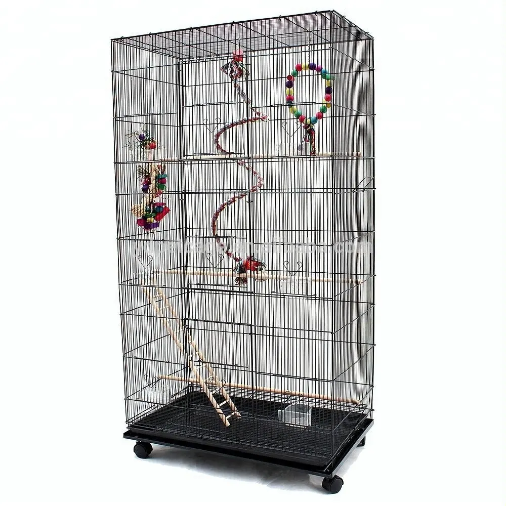 424 del metallo acrilico canarino gabbia per pappagallo gabbia dell'animale domestico