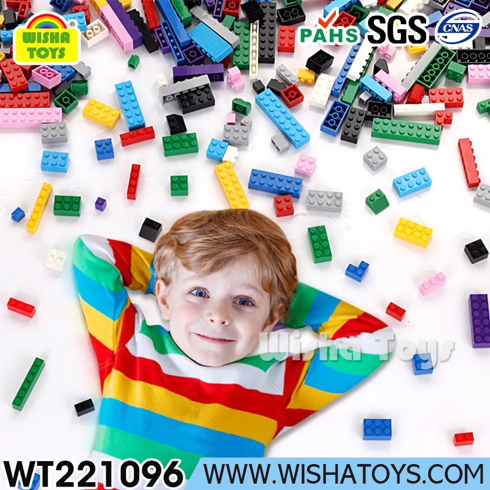 Kunststoff-ABS-Schüttgut ziegel, kompatibel mit Legos-Blöcken, Grundplatte und Bau spielzeug