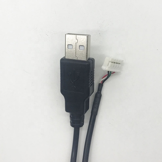 5pin Housing to USB a 2meter 28AWG/30AWG for Mouse Cable