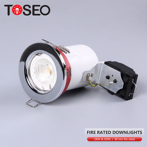 Appuyant sur Métal Cut out taille <span class=keywords><strong>68mm</strong></span> MR16/<span class=keywords><strong>GU10</strong></span> IP20 coupe-feu coffre-fort ignifuge salle de bains led spots - Product Image 2