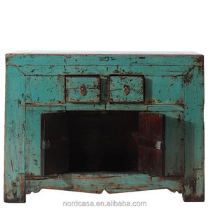 Riciclare in legno di <span class=keywords><strong>olmo</strong></span> a due porte a due del cassetto cinese stile antico mobili soggiorno - Product Image 2