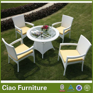 2017 Nouveau Style table en plein air <span class=keywords><strong>ensemble</strong></span> synthétique rotin <span class=keywords><strong>salle</strong></span> à <span class=keywords><strong>manger</strong></span> <span class=keywords><strong>ensemble</strong></span> - Product Image 1