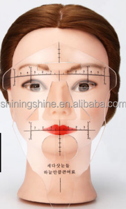 Microblading kalıcı makyaj kaş dövme tedbir kaliper şekillendirici kılavuzu kuralı - Product Image 3