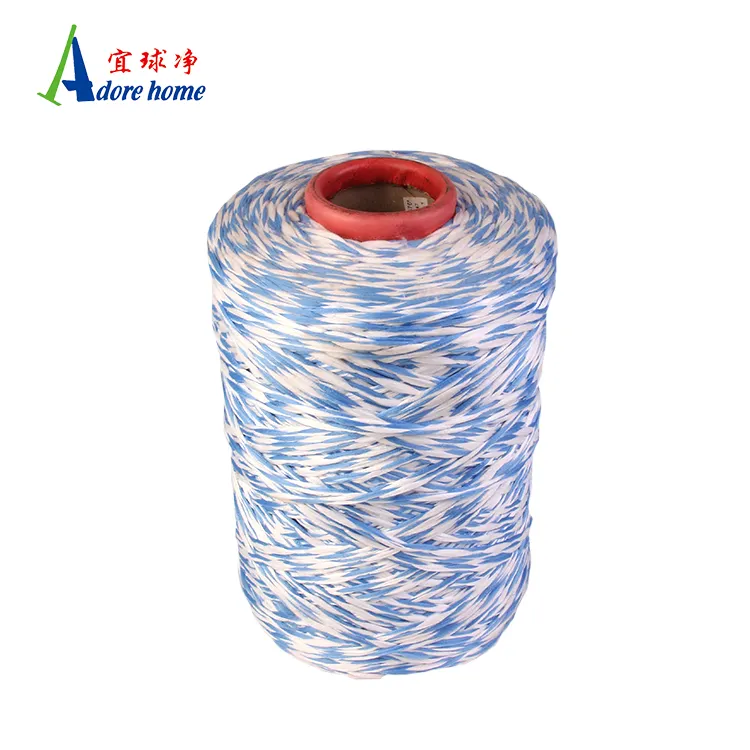 Oem High Tenacity Dty Mop Made Slub Microfiber Polyester Yarn With Custom Color