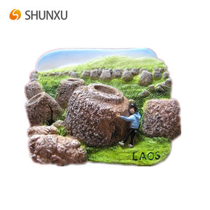 Kristus Penebus souvenir wisata Brazil magnet kulkas - Product Image 6