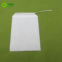 Sachets de thé jetables en tissu non tissé populaires, filtre à thé jetable