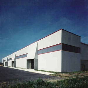 Q235/Q345 viga de acero <span class=keywords><strong>casa</strong></span> kits de construcción metal almacén prefabricado China - Product Image 1