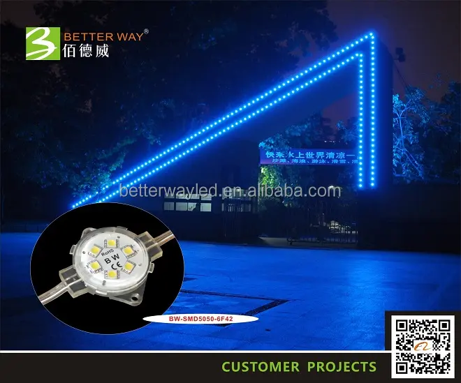 Dmx rgb led pixel streifen beleuchtung urlaub led wasserdicht ip67 für außen bridges