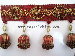 Beautiful Home Decor <strong>Fringes</strong> and <strong>Trimmings</strong> for Furniture, <strong>Curtain</strong> - Product Image 2