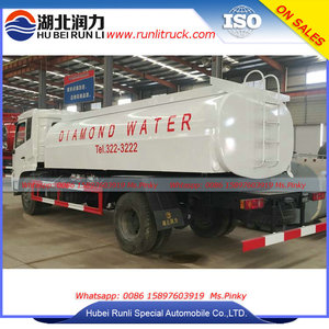 China de Hubei Suizhou Camión Nuevo 10000 <span class=keywords><strong>Litros</strong></span> a <span class=keywords><strong>12000</strong></span> <span class=keywords><strong>Litros</strong></span> de Agua Potable de Acero Inoxidable Camiones Cisterna - Product Image 4