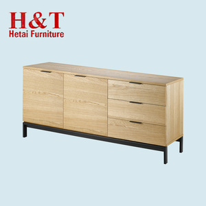 Très <span class=keywords><strong>Pas</strong></span> <span class=keywords><strong>Cher</strong></span> <span class=keywords><strong>Ensemble</strong></span> Meubles de Maison <span class=keywords><strong>Meuble</strong></span> <span class=keywords><strong>tv</strong></span> Unité Murale Conceptions Placage De Chêne Buffet Avec Pieds En Métal-9974 - Product Image 1