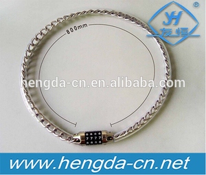Extérieur 4 chiffres combinaison mot de passe sécurisé câble d'acier de la chaîne de cadenas de vélo de verrouillage - Product Image 1