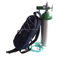 ISO7866 0.3L-30L Alloy6061 Aluminium Draagbare Medische Zuurstof Gas Cilinder Voor Verkoop