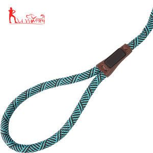 Adjustable Mountain Climbing Loop <strong>slip</strong> <strong>Lead</strong> <strong>for</strong> Medium <strong>Dogs</strong>, Braided <strong>Lead</strong> - Product Image 2