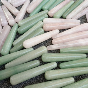 Gros cristal naturel yoni guérison baguettes, yoni guérison point, guérison cristal baguettes sex toy - Product Image 6