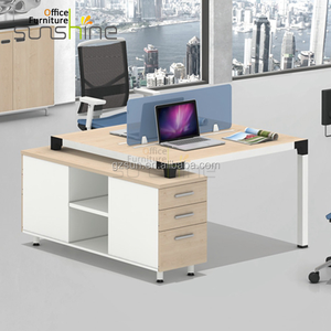 新产品现代时尚办公书桌隔断批发家具家具中国电脑桌定制销售 - Product Image 6