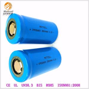 عالية الجودة ifr 32600 <span class=keywords><strong>3</strong></span>.<span class=keywords><strong>2</strong></span> فولت 3500 مللي أمبير lifepo4 بطارية قابلة لل أدوات الطاقة الشمسية نظام الطاقة - Product Image 1