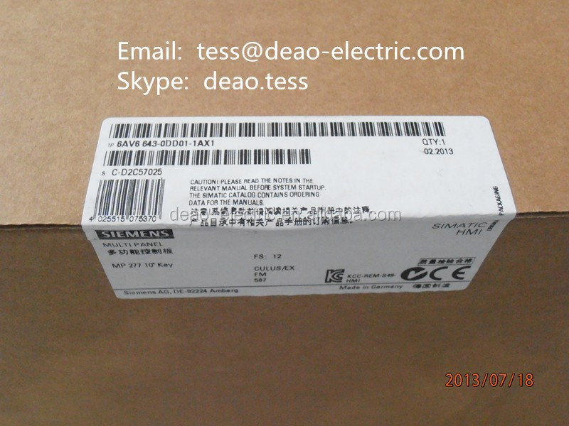 SIEMENS Simatic Operator Panel OP73 6AV6 641-0AA11-0AX0 6AV6641-0AA11-0AX0 E:13 SIEMENS Simatic Operator Panel OP73 6AV6 641-0AA11-0AX0 6AV6641-0AA11-0AX0 E:13