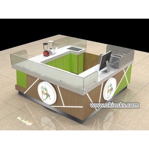 8x8 ft thực phẩm kiosk thiết kế xoài kiosk ở trung tâm mua sắm - Product Image 1