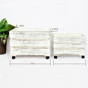 Boîtes en bois blanc pour artisanat, 19 pièces, accessoires De décoration De ferme, vente en gros - Product Image 6