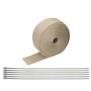 <span class=keywords><strong>Cinta</strong></span> <span class=keywords><strong>Aislante</strong></span> de Fibra de Vidrio para Tubos de <span class=keywords><strong>Escape</strong></span>, Envoltura <span class=keywords><strong>Aislante</strong></span> de Titanio para <span class=keywords><strong>Escape</strong></span> - Product Image 1
