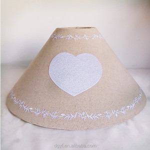 Paralumi Cinesi OEM con Stampe a Cuore per Lampade da Tavolo - Product Image 2