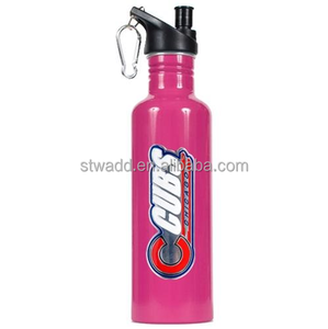 Stwadd personalizada botella de agua de <span class=keywords><strong>acero</strong></span> <span class=keywords><strong>inoxidable</strong></span> con tapa de pico BPA botella de los deportes - Product Image 1