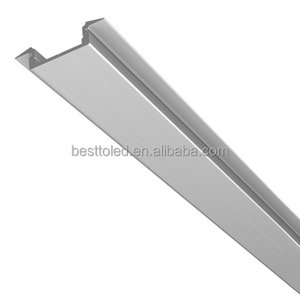 T forma W25 <span class=keywords><strong>X</strong></span> H15mm montato a filo <span class=keywords><strong>LED</strong></span> alto profilo in alluminio con rivestimento visibile accessibile per un uso conveniente - Product Image 4