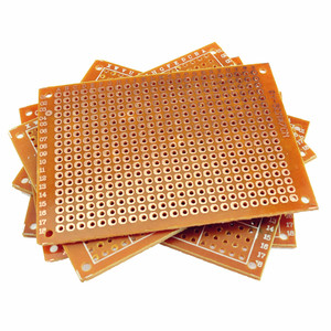 10 Cái 5*7 PCB 5X7 PCB 5Cm 7Cm Tự Làm Nguyên Mẫu Giấy PCB Bảng Phổ Màu Vàng - Product Image 3