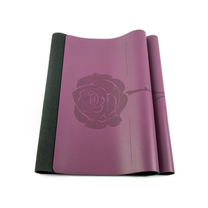 SGS <span class=keywords><strong>profesional</strong></span> púrpura Pu de goma estera de <span class=keywords><strong>Yoga</strong></span> rollo Dropshipping. exclusivo. Durable ecológico 100 goma Pu <span class=keywords><strong>Yoga</strong></span> <span class=keywords><strong>Mat</strong></span> - Product Image 3