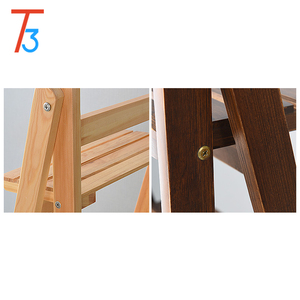 Pliant triangle <span class=keywords><strong>en</strong></span> <span class=keywords><strong>bois</strong></span> présentoir <span class=keywords><strong>pour</strong></span> magasin pot de fleur - Product Image 6