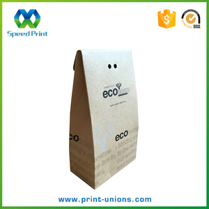 Alimentaire emballage petit brun kraft papier étroite top box - Product Image 1