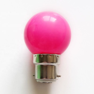 G45 E14 B22 قاعدة 110V 220V الجميلة الملونة أدى ضوء لمبة الشعيرة