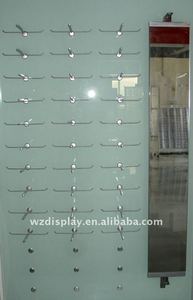 Tempat Pajangan Kacamata Hitam Tunggal; Rak Pajangan Kacamata Yang Dipasang Di Dinding; Rak Pajangan Kacamata Aluminium - Product Image 3