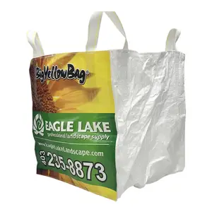 Construction waste garbage dumpster fibc bags pp bulk bag