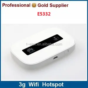 Nouveau Lot Huawei E5332 21.6 Mbps 3G Portable Routeur Mobile