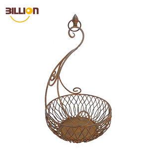 Decoración <span class=keywords><strong>del</strong></span> hogar <span class=keywords><strong>maceta</strong></span> titular Metal alambre colgando cesta de flores <span class=keywords><strong>para</strong></span> la flor - Product Image 1