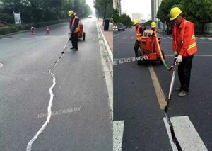 Route équipement de réparation avec des radiateurs à gaz, goudron machine de fusion, fissure machine de remplissage (JHG-100) - Product Image 3
