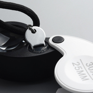 Boîte de couleur loupe oeil diamant pièces timbre Loupe bijoux loupe fabrique blanc noir équipement OEM haute puissance 27G - Product Image 6