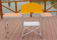 Table et armoire de cuisine de camping pliante portable de bonne qualité