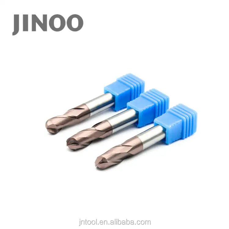 Jinoo 4 flute cứng yg1 cổ carbide hiệu suất cao cấp nhà máy