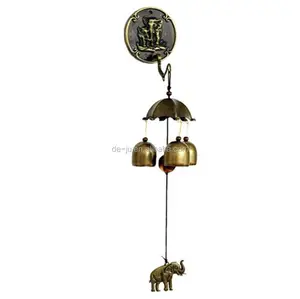 Hot Sale Craft Gifts Creative Home Decoration Copper Jingle Bells Musical Wind Chimes