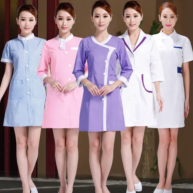 ladies spa dress beautician beauty salon women thai spa uniform spa uniform tunics