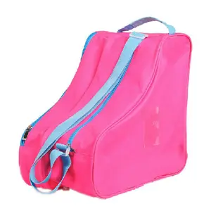 Mochila rosa para <span class=keywords><strong>patines</strong></span> de <span class=keywords><strong>hielo</strong></span> para niños, <span class=keywords><strong>bolsa</strong></span> de transporte para <span class=keywords><strong>patines</strong></span> - Product Image 1