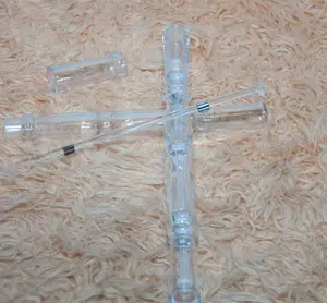 Wedding CLEAR DIY tubes-plastic scroll invitation Rods