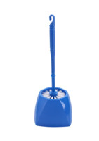 Hygiène moderne 36*10 ensemble d'accessoires de salle de bain PP matériel brosse de toilette dure bleu blanc ou couleurs personnalisées