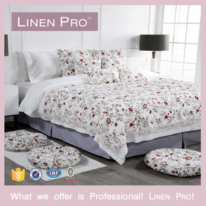 LinenPro Eliya Hôtel Satin Percale Plaine Hôtel Literie Ensemble Hôtel Lit <span class=keywords><strong>Chemin</strong></span> - Product Image 3