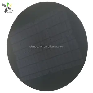 factory custom made mini circular PET small solar panel 5w 10w 20w