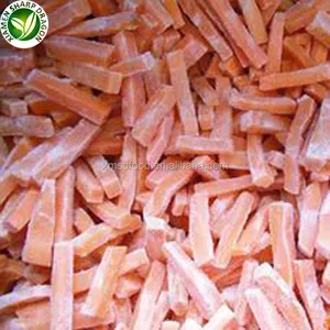 Hot Selling Bulk Packing Produzieren Frozen IQF geschnittene Karotten streifen