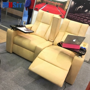 <span class=keywords><strong>Fauteuil</strong></span> inclinable électrique extensible avec port USB, appui-tête électrique, <span class=keywords><strong>fauteuil</strong></span> de cinéma maison électrique avec porte-gobelet plat et refroidissement - Product Image 6